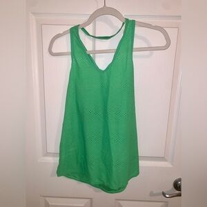 Green Athleta workout tank! Perfect condition!